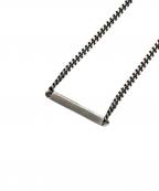 Aletta Vitaアレッタ ビータ）の古着「プレートネックレス」｜シルバー