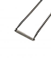 Aletta Vita（アレッタ ビータ）の古着「プレートネックレス」｜シルバー