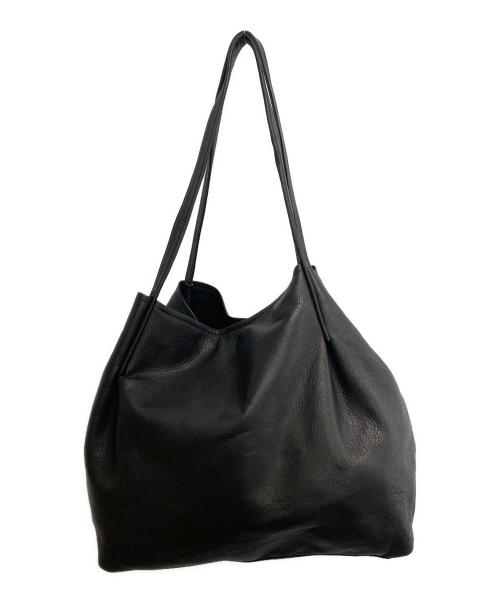 esperanto（エスペラント）esperanto (エスペラント) レザートートバッグ ブラックの古着・服飾アイテム