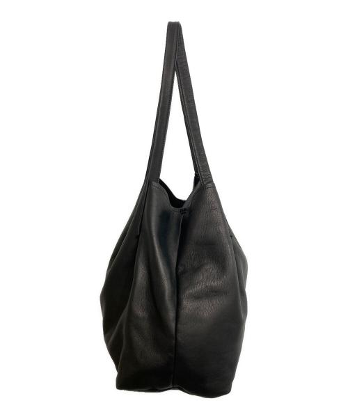 esperanto（エスペラント）esperanto (エスペラント) レザートートバッグ ブラックの古着・服飾アイテム