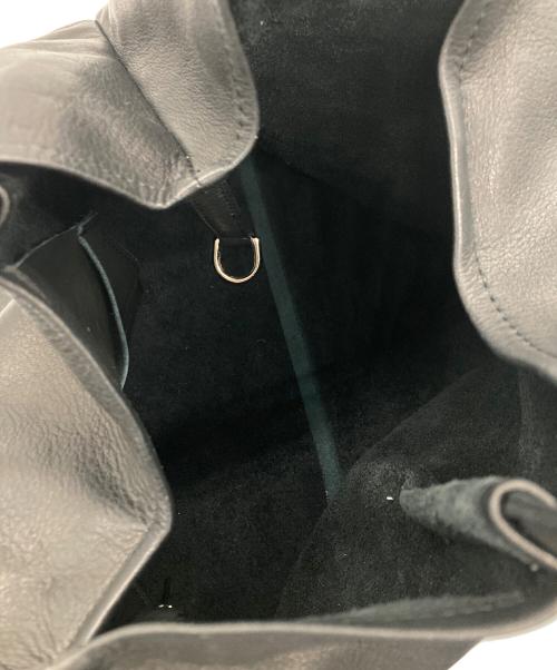 esperanto（エスペラント）esperanto (エスペラント) レザートートバッグ ブラックの古着・服飾アイテム