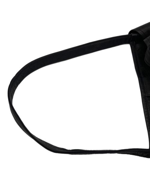 esperanto（エスペラント）esperanto (エスペラント) レザートートバッグ ブラックの古着・服飾アイテム