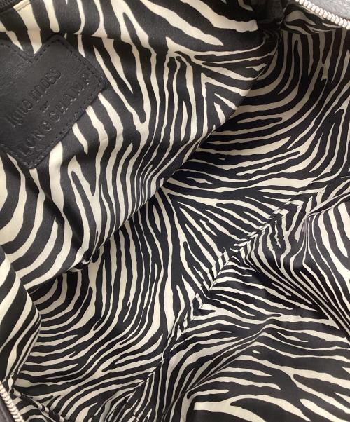 Kate Moss for LONGCHAMP（ケイトモス フォー ロンシャン）Kate Moss for LONGCHAMP (ケイトモス フォー ロンシャン) ボストンバッグ ブラックの古着・服飾アイテム