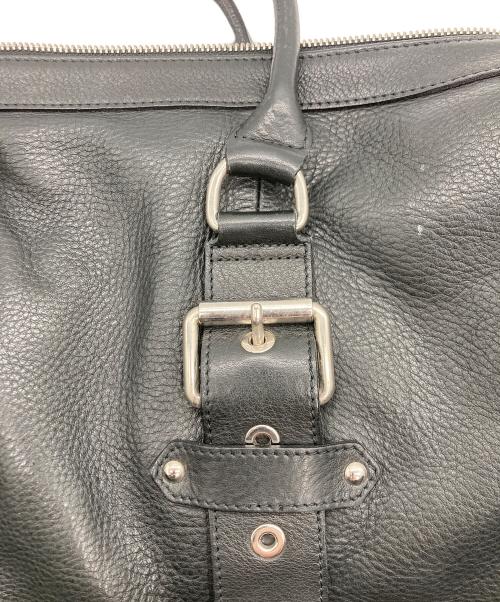 Kate Moss for LONGCHAMP（ケイトモス フォー ロンシャン）Kate Moss for LONGCHAMP (ケイトモス フォー ロンシャン) ボストンバッグ ブラックの古着・服飾アイテム