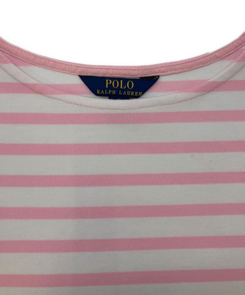 POLO RALPH LAUREN（ポロ・ラルフローレン）POLO RALPH LAUREN (ポロ・ラルフローレン) ミニワンピース ピンク サイズ:SIZE Mの古着・服飾アイテム
