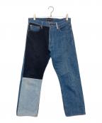 LEVI'S×Gosha Rubchinskiyリーバイス×ゴーシャラブチンスキー）の古着「PATCHWORK PANTS2」｜インディゴ