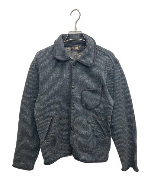 RRL（ダブルアールエル）RRL (ダブルアールエル) ブラウンズビーチニットジャケット グレー サイズ:SIZE　Sの古着・服飾アイテム
