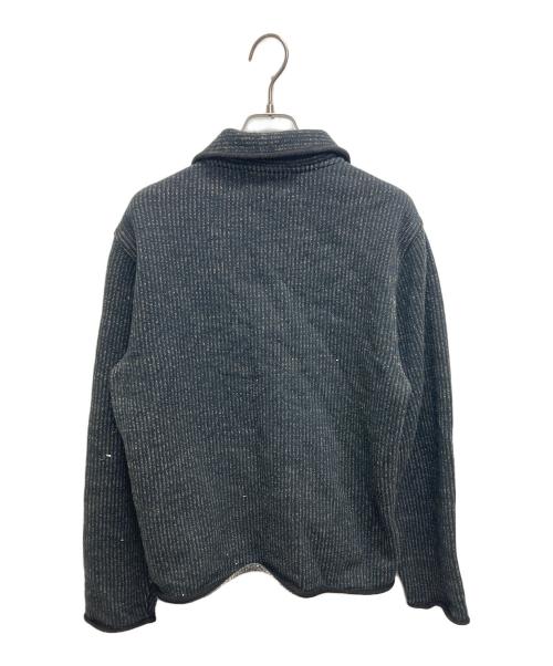 RRL（ダブルアールエル）RRL (ダブルアールエル) ブラウンズビーチニットジャケット グレー サイズ:SIZE　Sの古着・服飾アイテム