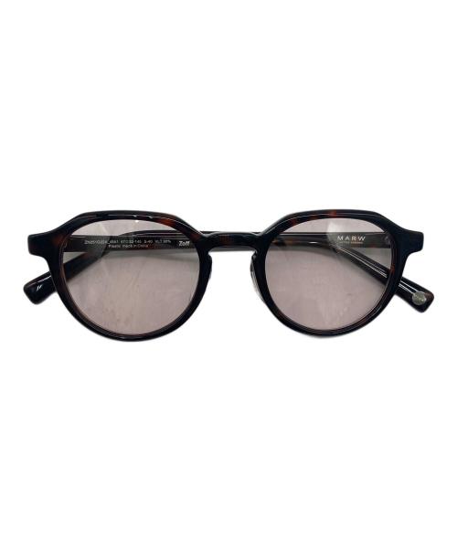 Zoff（ゾフ）Zoff (ゾフ) MARW (マルゥ) サングラス ブラウンの古着・服飾アイテム