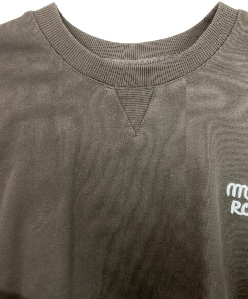 muuros（ムーロス）MuuRos  (ムーロス) frill skirt swet set up ブラウン サイズ:SIZE Sの古着・服飾アイテム