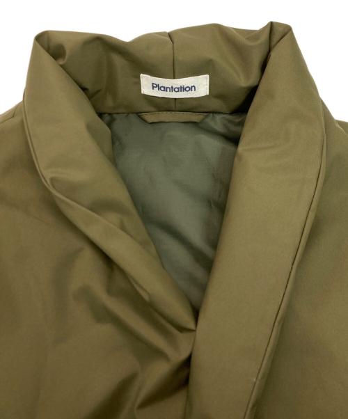 plantation（プランテーション）Plantation (プランテーション) DESCENTE (デサント) 「PDダウン」コート カーキ サイズ:SIZE Mの古着・服飾アイテム
