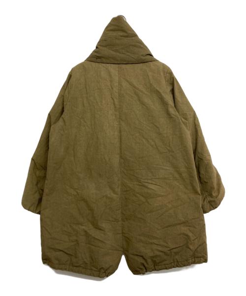 pas de calais（パドカレ）pas de calais (パドカレ) 綿麻ダンプダウンコート ベージュ サイズ:SIZE 36の古着・服飾アイテム