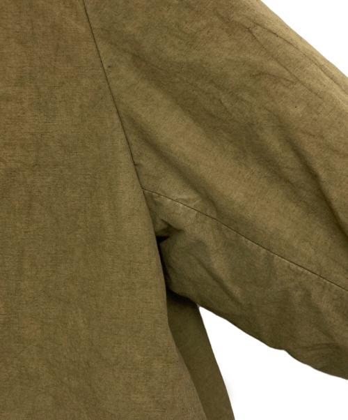 pas de calais（パドカレ）pas de calais (パドカレ) 綿麻ダンプダウンコート ベージュ サイズ:SIZE 36の古着・服飾アイテム