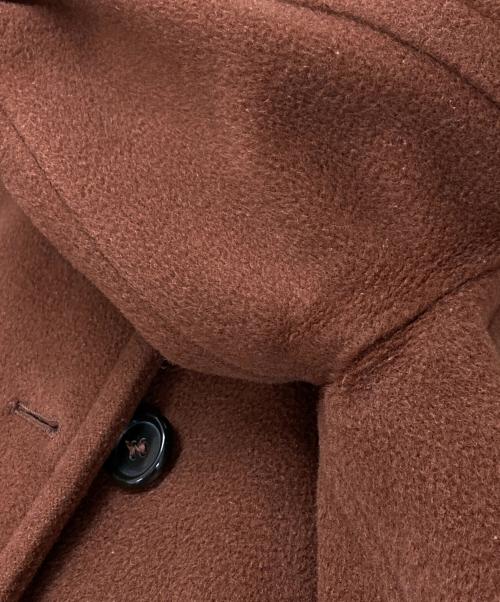 PRADA（プラダ）PRADA (プラダ) ウールステンカラーコート ブラウン サイズ:SIZE 36の古着・服飾アイテム