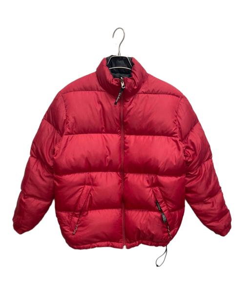 L.L.Bean（エルエルビーン）L.L.Bean (エルエルビーン) リバーシブルダウンジャケット レッド×ブラック サイズ:SIZE　Sの古着・服飾アイテム