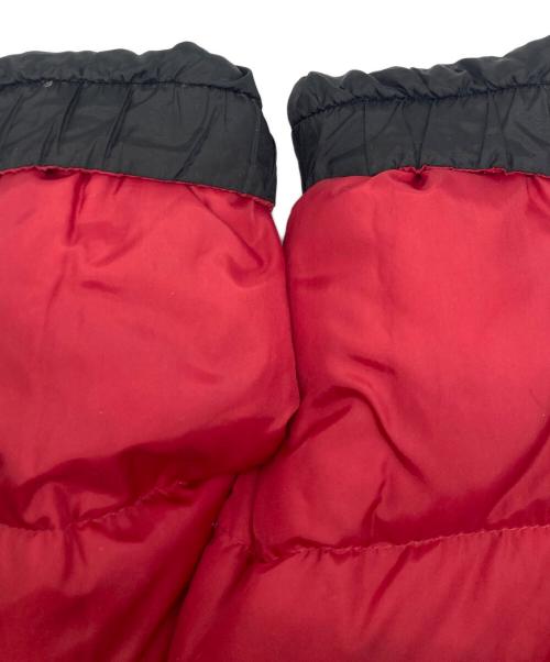 L.L.Bean（エルエルビーン）L.L.Bean (エルエルビーン) リバーシブルダウンジャケット レッド×ブラック サイズ:SIZE　Sの古着・服飾アイテム