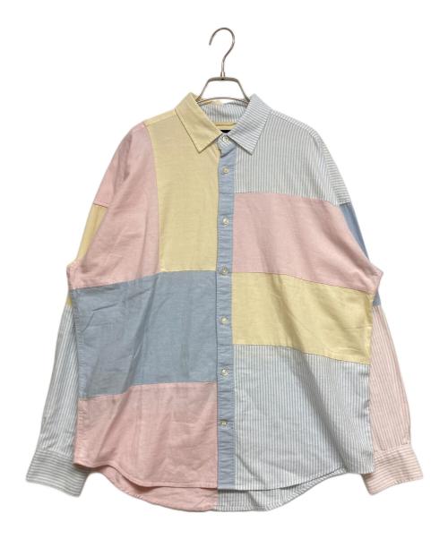 GAP（ギャップ）GAP (ギャップ) PALACE (パレス) クレイジーパターンストライプシャツ スカイブルー サイズ:SIZE Sの古着・服飾アイテム
