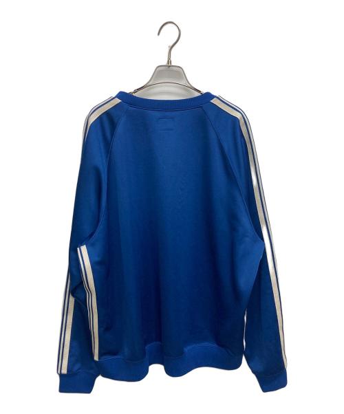 Needles（ニードルズ）Needles (ニードルズ) Track Crew Neck Shirt ブルー サイズ:SIZE XLの古着・服飾アイテム