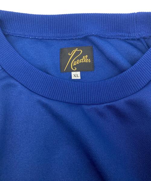 Needles（ニードルズ）Needles (ニードルズ) Track Crew Neck Shirt ブルー サイズ:SIZE XLの古着・服飾アイテム