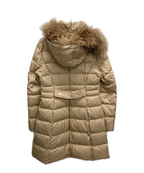 BLUE LABEL CRESTBRIDGE（ブルーレーベルクレストブリッジ）BLUE LABEL CRESTBRIDGE (ブルーレーベルクレストブリッジ) ダウンコート ベージュ サイズ:SIZE38の古着・服飾アイテム