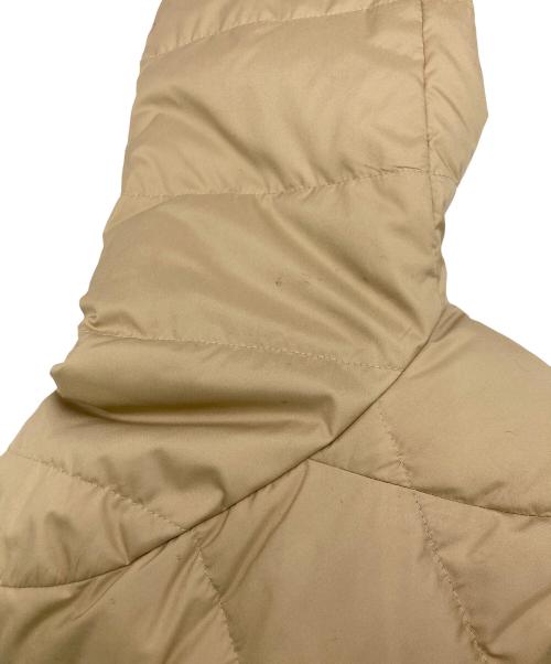 BLUE LABEL CRESTBRIDGE（ブルーレーベルクレストブリッジ）BLUE LABEL CRESTBRIDGE (ブルーレーベルクレストブリッジ) ダウンコート ベージュ サイズ:SIZE38の古着・服飾アイテム