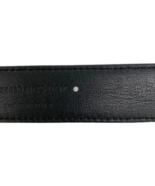 Saint Laurent Paris（サンローランパリ）Saint Laurent Paris (サンローランパリ) レザーベルト ブラックの古着・服飾アイテム