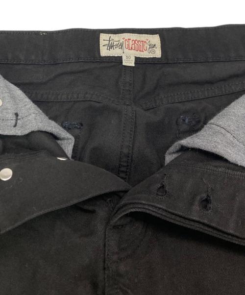 stussy（ステューシー）stussy (ステューシー) OVERDYED CLASSIC JEAN ブラック サイズ:SIZE　30の古着・服飾アイテム