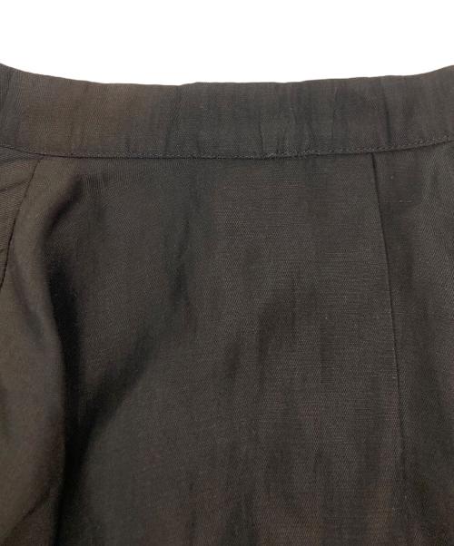 shirin guild（シリン ギルド）shirin guild (シリン ギルド) スタンドカラーリネン混ジャケット ブラック サイズ:SIZE Sの古着・服飾アイテム