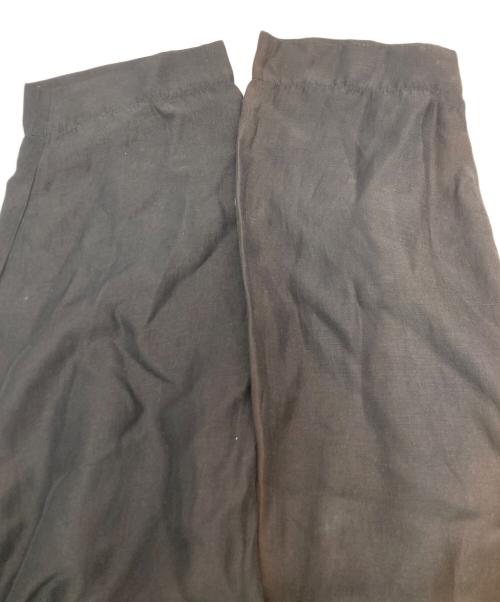 shirin guild（シリン ギルド）shirin guild (シリン ギルド) スタンドカラーリネン混ジャケット ブラック サイズ:SIZE Sの古着・服飾アイテム