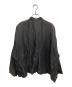 shirin guild (シリン ギルド) スタンドカラーリネン混ジャケット ブラック サイズ:SIZE S：12000円