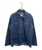 US ARMYユーエスアーミー）の古着「M-35 デニムプルオーバージャケット」｜インディゴ