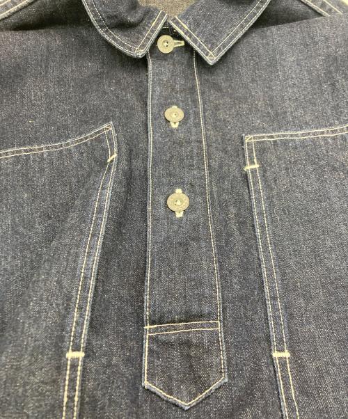 US ARMY（ユーエスアーミー）US ARMY (ユーエスアーミー) M-35 デニムプルオーバージャケット インディゴ サイズ:SIZE　Sの古着・服飾アイテム