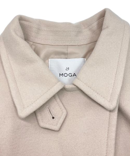 MOGA（モガ）MOGA (モガ) ライトウールロングコート ベージュ サイズ:SIZE 02の古着・服飾アイテム