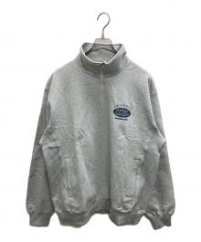 BlackEyePatch（ブラックアイパッチ）の古着「BUSINESS SIZE HALF ZIP SWEAT」｜グレー