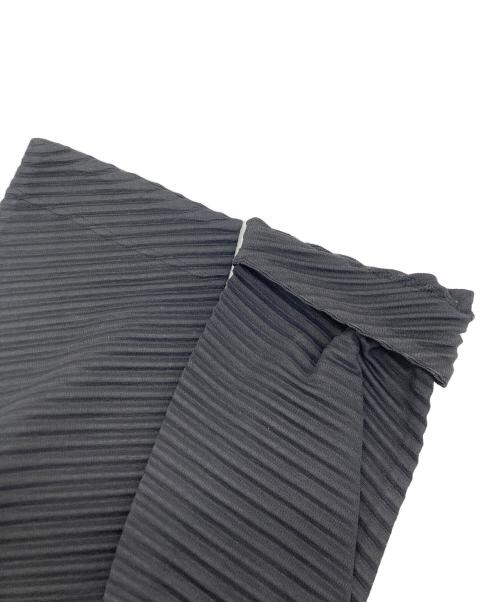 HOMME PLISSE ISSEY MIYAKE（オム プリッセ イッセイ ミヤケ）HOMME PLISSE ISSEY MIYAKE (オム プリッセ イッセイ ミヤケ) MONTHLY COLOR NOVEMBER COAT ブラック サイズ:SIZE3の古着・服飾アイテム