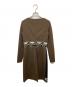 ETRO (エトロ) ウールワンピース ブラウン サイズ:SIZE40 未使用品：10000円