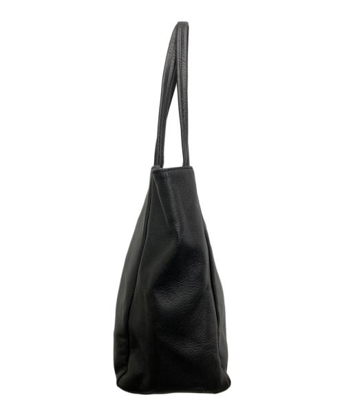 russet（ラシット）russet (ラシット) ソフトレザーKANSEIトートバッグ ブラックの古着・服飾アイテム