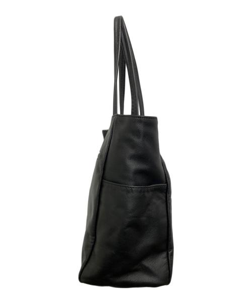 russet（ラシット）russet (ラシット) ソフトレザーKANSEIトートバッグ ブラックの古着・服飾アイテム