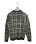 FRED PERRY (フレッドペリー) Brushed Tartan Jumper/ニット グリーン サイズ:SIZE　M 未使用品：14000円