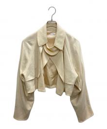 ZOE（ゾーイ）の古着「CAMBLY SHORT TRENCH」｜アイボリー