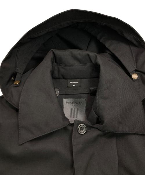 Norwegian Rain（ノルウェージャンレイン）Norwegian Rain (ノルウェージャンレイン) ステンカラーコート ブラック サイズ:SIZE XSの古着・服飾アイテム
