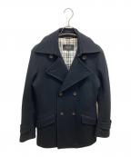 BURBERRY BLACK LABELバーバリーブラックレーベル）の古着「ショートコート」｜ブラック