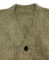 中古・古着 GUELL (グエル) Shaggy Knit Cardigan カーキ サイズ:SIZE　XL：10000円