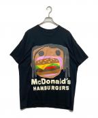 CACTUS×マクドナルドカクタス×マクドナルド）の古着「コラボTシャツ」｜ブラック