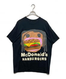 CACTUS×マクドナルド（カクタス×マクドナルド）の古着「コラボTシャツ」｜ブラック