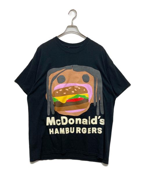 CACTUS（カクタス）CACTUS (カクタス) マクドナルド (マクドナルド) コラボTシャツ ブラック サイズ:SIZE Lの古着・服飾アイテム