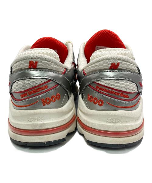 NEW BALANCE（ニューバランス）NEW BALANCE (ニューバランス) thisisneverthat (ディスイズネバーザット) M1000TI レッド サイズ:SIZE US7.5の古着・服飾アイテム