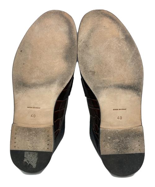 LOEWE（ロエベ）LOEWE (ロエベ) カンポフラップバック ローファー ブラウン サイズ:SIZE40の古着・服飾アイテム