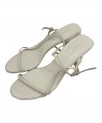 THE ROWザ ロウ）の古着「レザーサンダル/BARE SANDAL」｜アイボリー