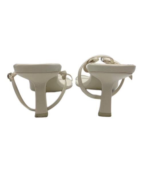 THE ROW（ザ ロウ）THE ROW (ザ ロウ) レザーサンダル/BARE SANDAL アイボリー サイズ:SIZE35の古着・服飾アイテム